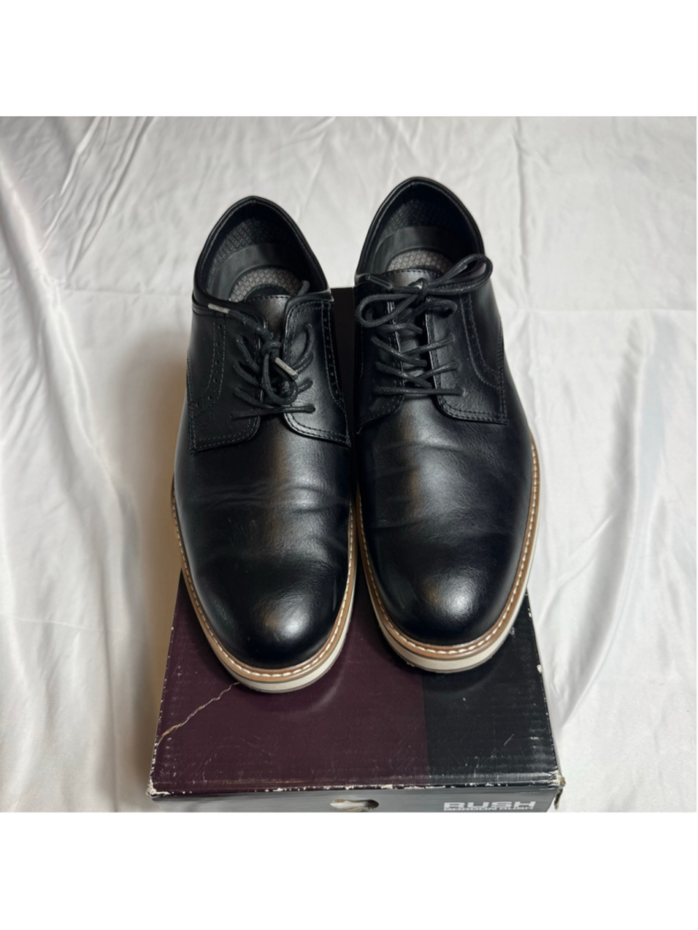 Men's Gordon Rush Oxford Shoes Size 10 Black
